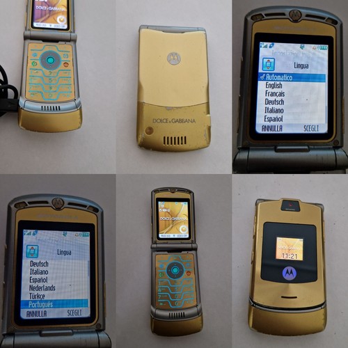 Cellulare motorola v3i dolce - motorola, e