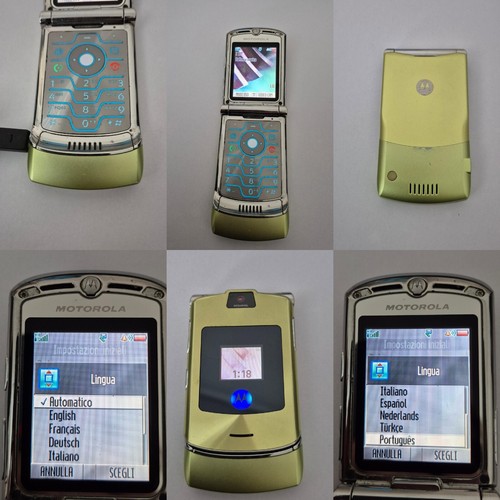 Cellulare motorola v3i cromo - cellulare,